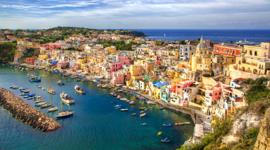 Nejlepší nabídky pronájmu aut v Procidě